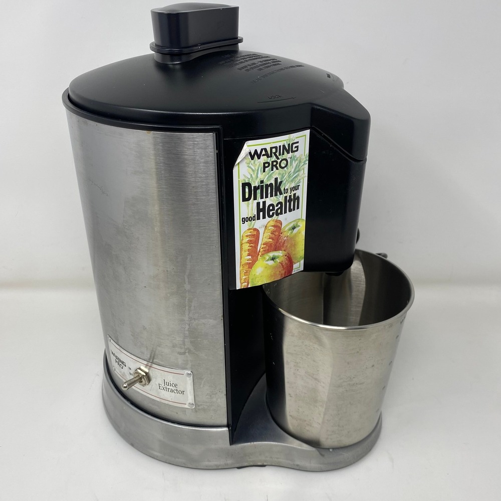 Waring Pro Juice Extractor JEX328 Silver Stainless Steel 400W 120V